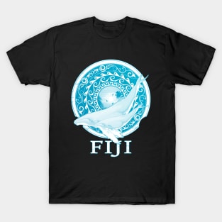 Humpack Whales Shield of Fiji T-Shirt